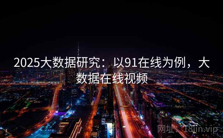 2025大数据研究：以91在线为例，大数据在线视频