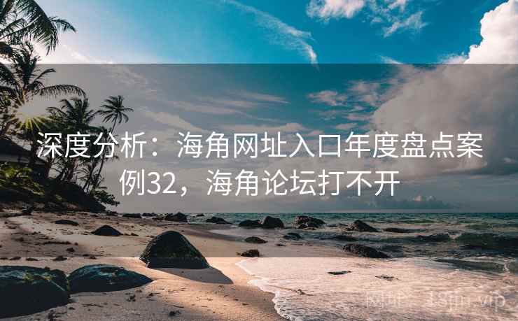 深度分析：海角网址入口年度盘点案例32，海角论坛打不开