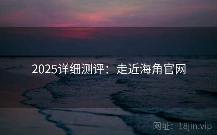 2025详细测评：走近海角官网