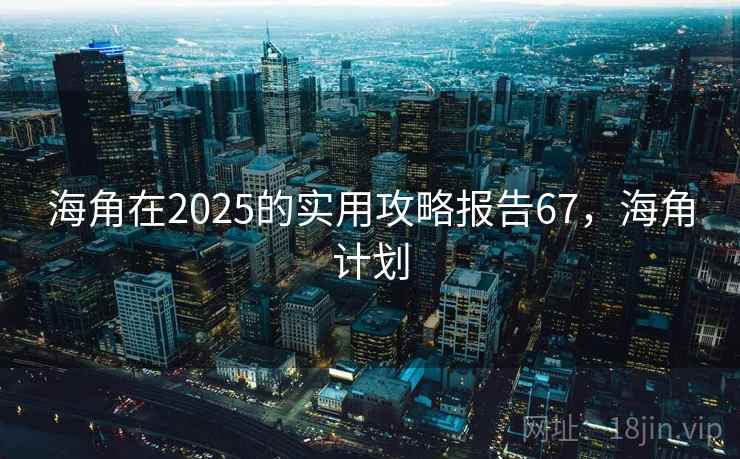 海角在2025的实用攻略报告67，海角计划