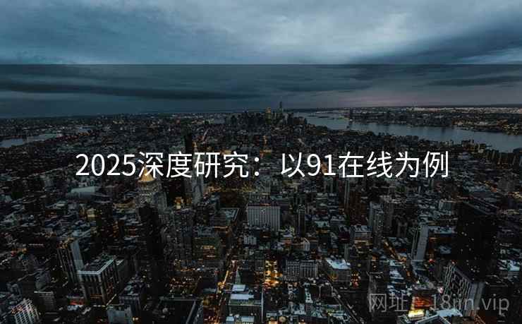 2025深度研究：以91在线为例